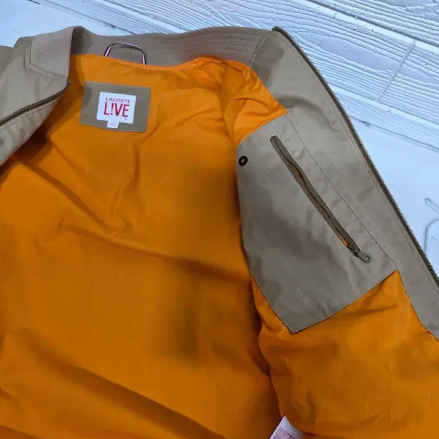[BUNJANG] Lacoste Live Bomber Jacket 52 / 라코스테 라이브(Lacoste Live)블루종 봄버 자켓 52