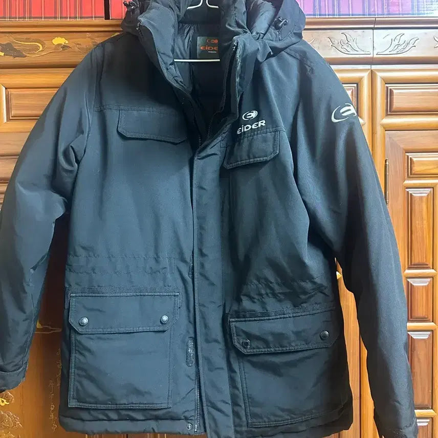 [BUNJANG] Aider Black Padded Jumper L / 아이더 블랙 패딩 점퍼 L