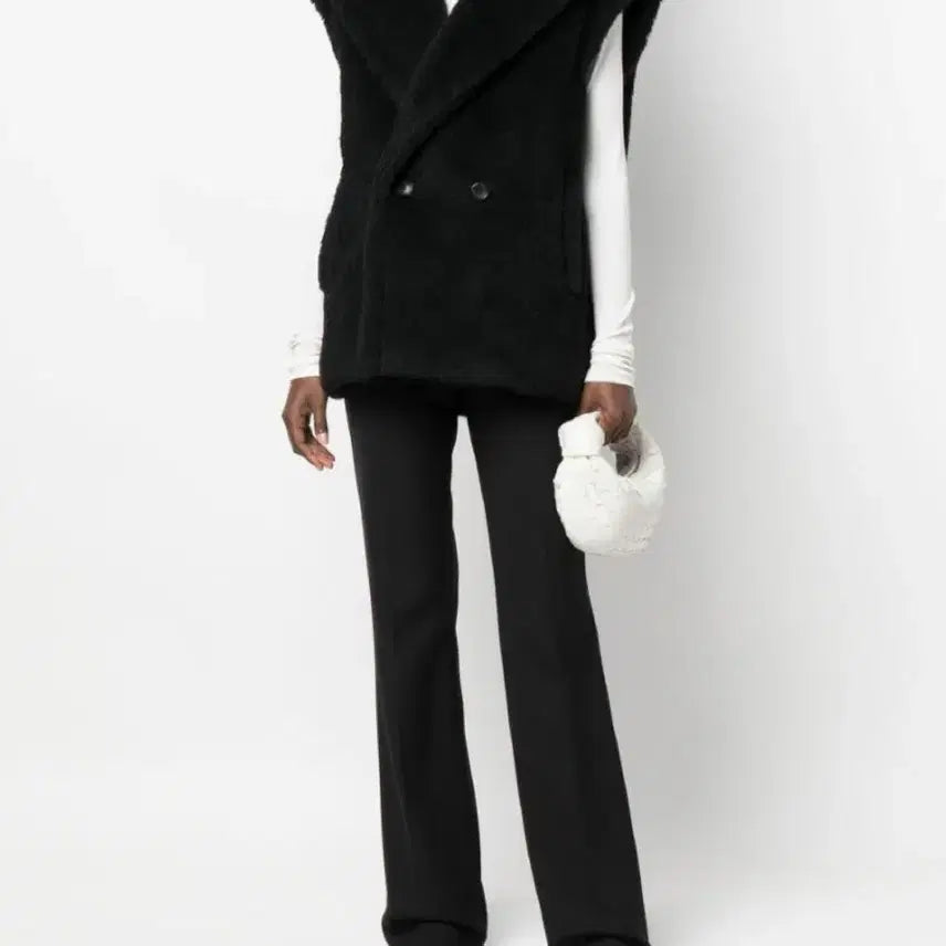 [BUNJANG] Max Mara Teddy Bear Vest Black / 정품 막스마라 테디베어 베스트 블랙