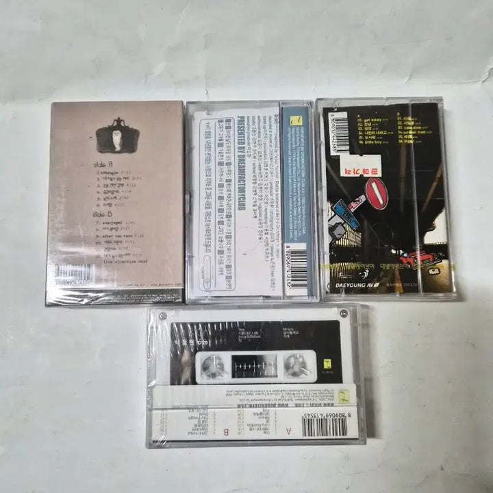 [BUNJANG] Lee Seung Hwan, Roller Coaster, Park Jung Hyun, Various Artists Unsealed Tape Bundle Set / 나비효과1집.박정현5집.롤러코스터5집.이승환미개봉테이프 올려봅니다