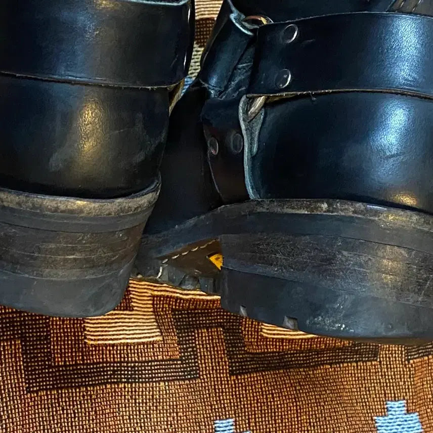 [BUNJANG] Wesco Harness Boots 11-Inch - Black Leather Boots / Wesco 웨스코 하네스 11인치 부츠 10D