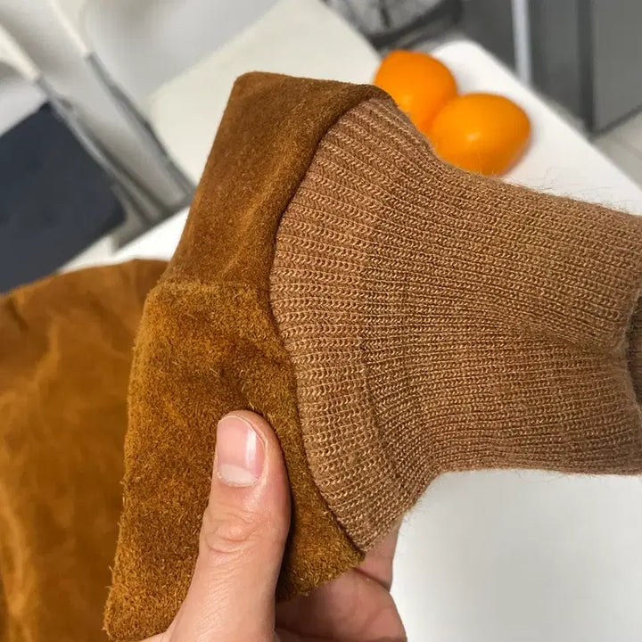 [BUNJANG] Schott 327 Suede Bomber Leather Jacket / 쇼트 schott 327 스웨이드 봄버 가죽자켓 40(100-110)