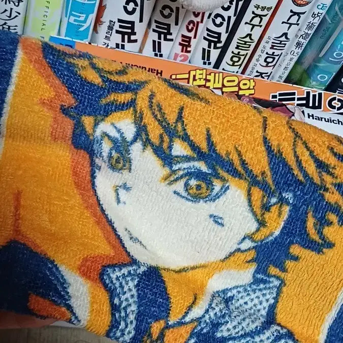 [BUNJANG] Haikyuu Hinata Shoyo Towel / 급전!! 가격내림!) 하이큐 하나타 쇼요 수건 판매