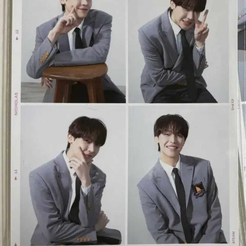[BUNJANG] &TEAM Nicholas FIREWORK Photocard / 앤팀 파이어워크 네컷 니콜라스 양도