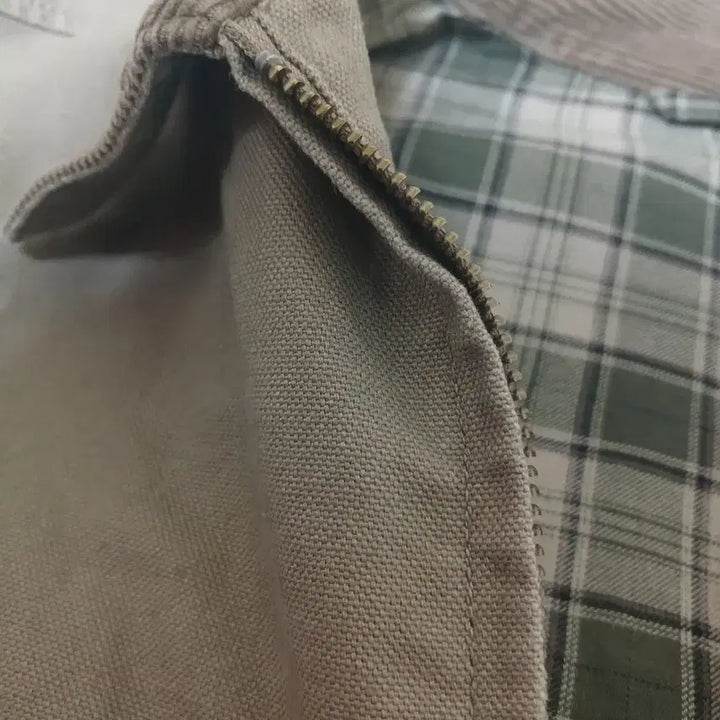 [BUNJANG] Uniqlo Check Work Jacket L / 유니클로 체크 워크자켓 L