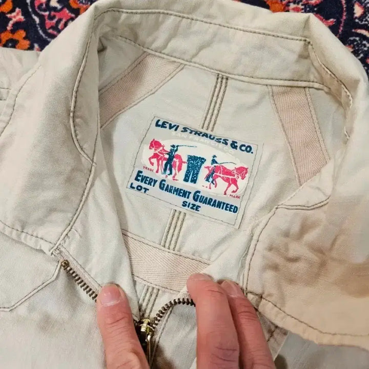 [BUNJANG] Levi's Vintage Zip-Up Swing Biker Jacket / 리바이스(Levis) 빈티지 집업 스윙 바이커자켓