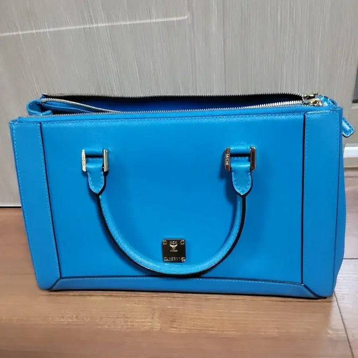 [BUNJANG] MCM Tote Bag (Blue) Women&