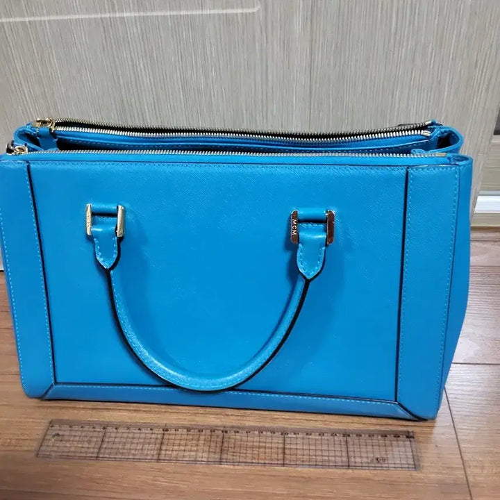 [BUNJANG] MCM Tote Bag (Blue) Women&