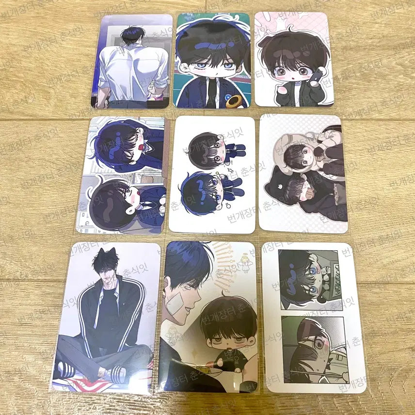 [BUNJANG] Tunique 18's Bed Photocard Set / 투니크 열여덟의 침대 열침 방포 방문 포토카드 포카 올클 9종 판매