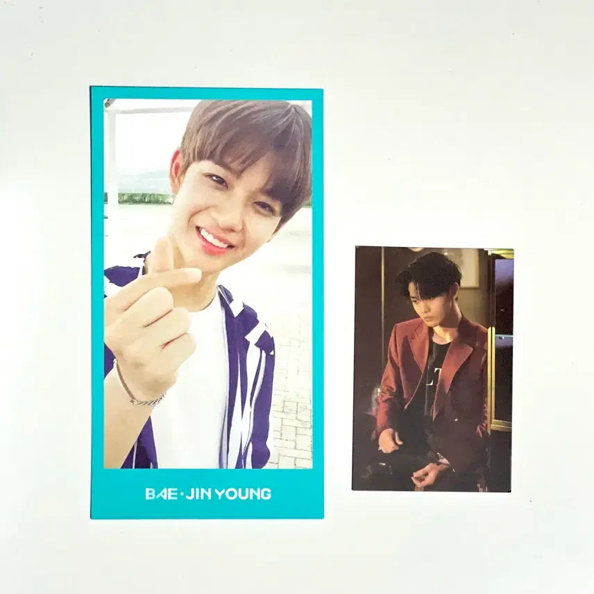 [BUNJANG] Wanna One Bae Jinyoung Wannaable Kit Special Gift Photocard / 워너원 배진영 워너블 키트 + 스페셜 키프트 포토 카드 포카