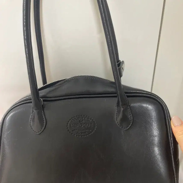 [SOLD OUT] 르아보네 미라쥬백 블랙 가죽 숄더백