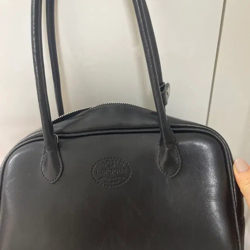 [SOLD OUT] 르아보네 미라쥬백 블랙 가죽 숄더백