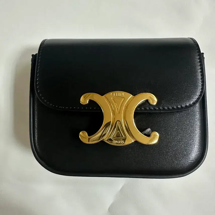 [BUNJANG] Celine Mini Claude Black Triomphe Bag / [S급/정품] 셀린느 미니 클로드 블랙 트리옹프 가방