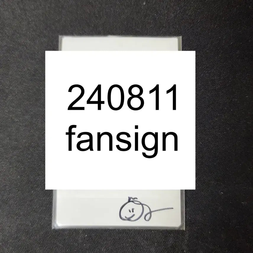 [BUNJANG] ARTMS Choerry Signed Polaroid / 아르테미스 최리 싸인 폴라