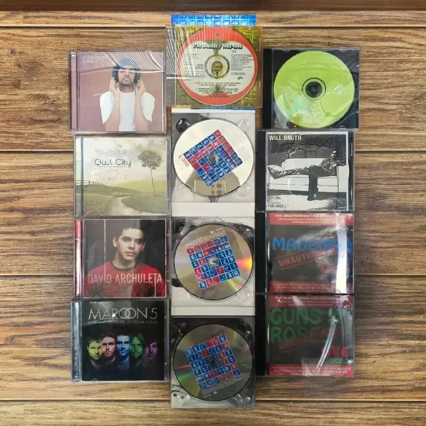 [BUNJANG] Various Artists CD Bundle (21 Discs) / [외국 팝송음반 CD 21장]OwlCity,Sweetbox,Maroon5