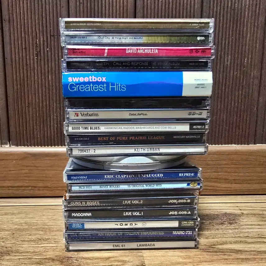 [BUNJANG] Various Artists CD Bundle (21 Discs) / [외국 팝송음반 CD 21장]OwlCity,Sweetbox,Maroon5