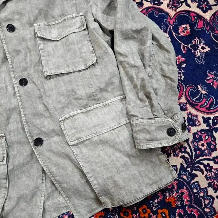 [BUNJANG] Allegri 22SS Garment Washed Field Jacket / 알레그리(allegri) 22ss 가먼트 워시드 필드자켓