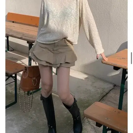[BUNJANG] Bybeige Popcorn Raglan Boucle Knit / [바이베이지] 시즈 팝콘 나그랑 부클 니트