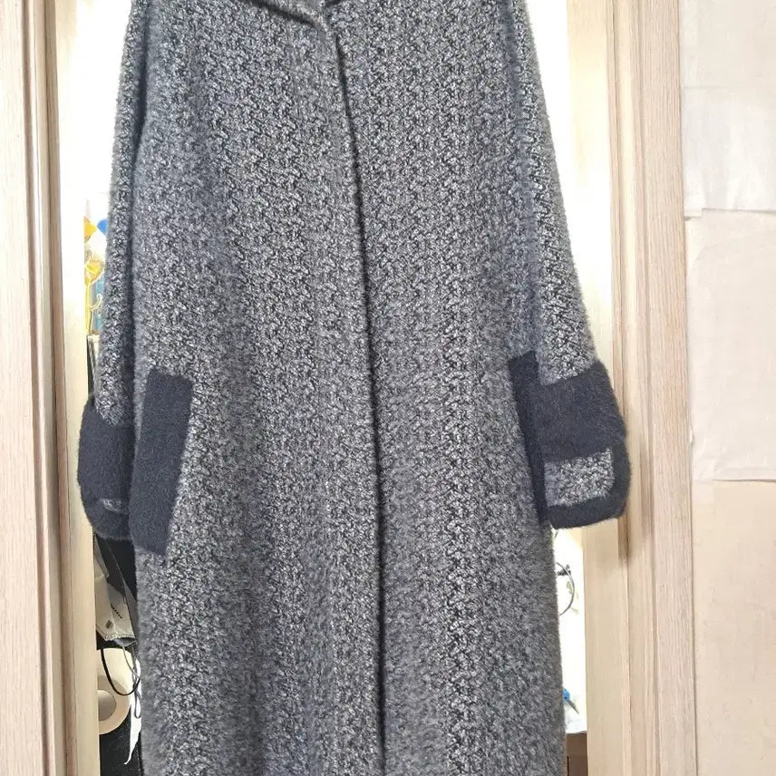 [BUNJANG] Grayhood Long Coat / 그래이후드 롱 코트