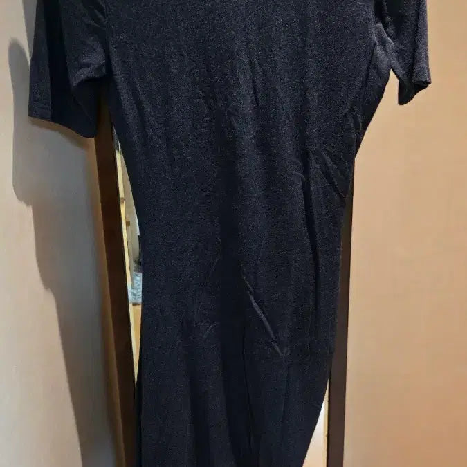 [BUNJANG] Alexander Wang V-Neck Asymmetrical Midi Dress / 알렉산더왕 V넥 언발란스 원피스 네이비