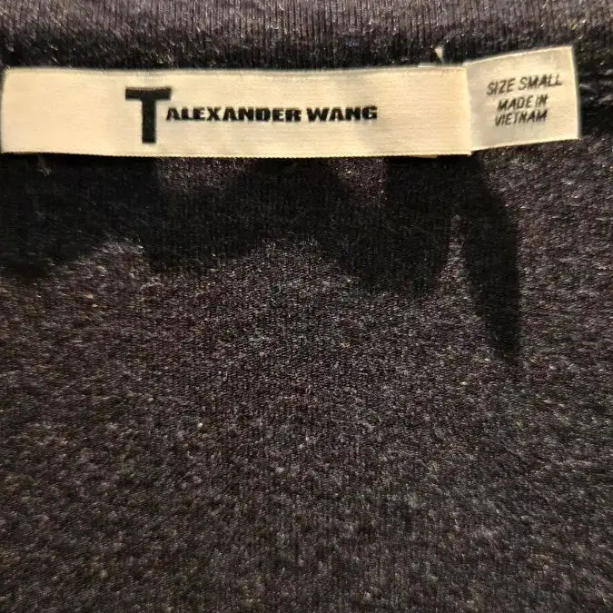 [BUNJANG] Alexander Wang V-Neck Asymmetrical Midi Dress / 알렉산더왕 V넥 언발란스 원피스 네이비
