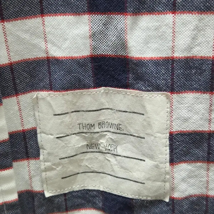 [BUNJANG] Thom Browne Oxford Check Shirt Bundle Set / 톰브라운 옥스포드 체크 셔츠 3벌
