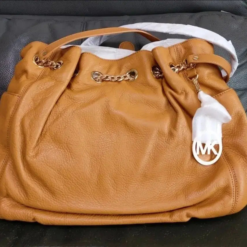 [BUNJANG] Michael Kors Jet Set Chain Ring Shoulder Bag / "마이클코어스" 젯셋 체인 링 숄더백 (새상품)
