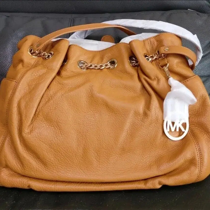 [BUNJANG] Michael Kors Jet Set Chain Ring Shoulder Bag / "마이클코어스" 젯셋 체인 링 숄더백 (새상품)