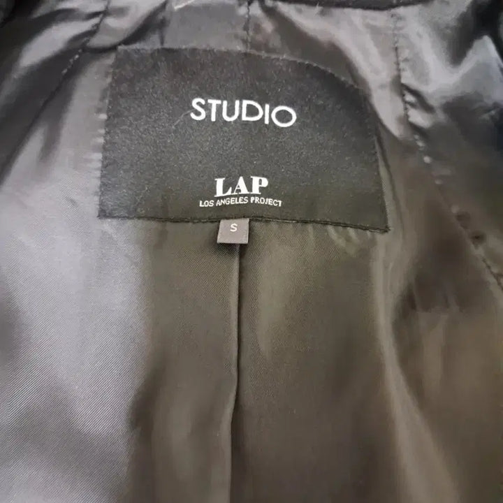 [BUNJANG] LAP STUDIO Black Double Wool Long Coat / LAP STUDIO 블랙 더블 모직 롱 코트