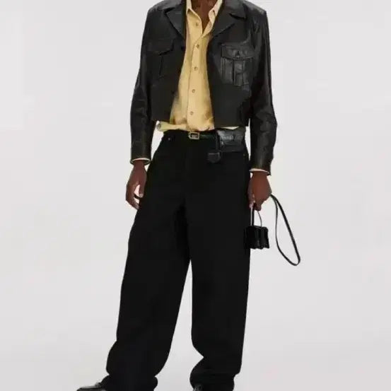 [BUNJANG] RECTO Yellow Corduroy Shirt (Size M) / 렉토 옐로우 코듀로이셔츠 m