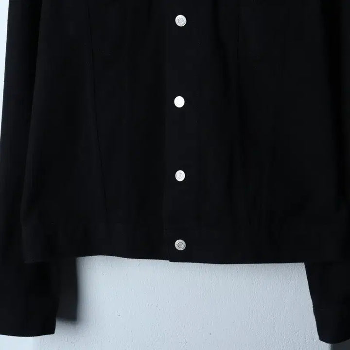 [BUNJANG] L Newbie Jacket Black / (L) 뉴비 집업 바람막이 점퍼자켓 트러커 블랙 면 아메카지-1738A