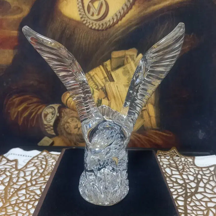 [BUNJANG] Crystal Eagle Ornament Interior Decor / 크리스탈 독수리 장식품 인테리어 소품