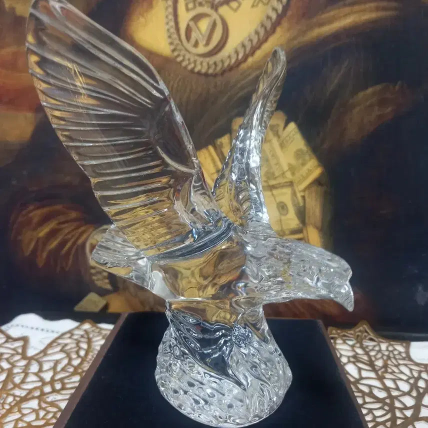 [BUNJANG] Crystal Eagle Ornament Interior Decor / 크리스탈 독수리 장식품 인테리어 소품