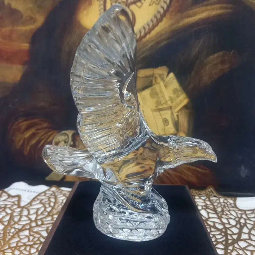 [BUNJANG] Crystal Eagle Ornament Interior Decor / 크리스탈 독수리 장식품 인테리어 소품