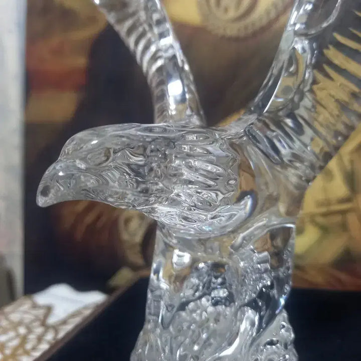 [BUNJANG] Crystal Eagle Ornament Interior Decor / 크리스탈 독수리 장식품 인테리어 소품