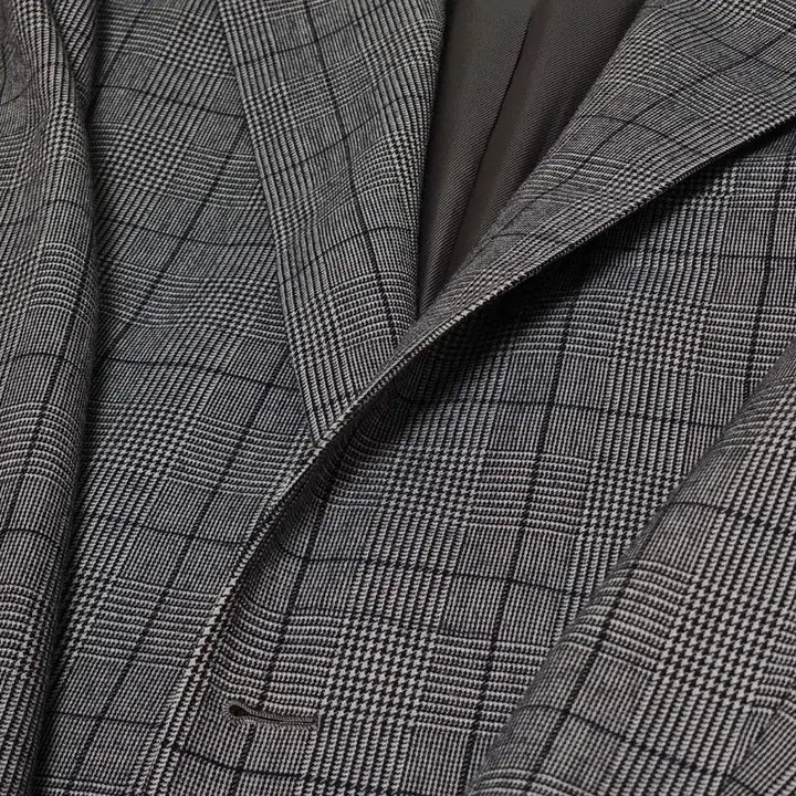 [BUNJANG] Ring Jacket Glen Check Single Breasted Jacket 48 Hand-grade / 링자켓 글렌체크 자켓 48 마에스터 링마에 등급(핸드그레이드)