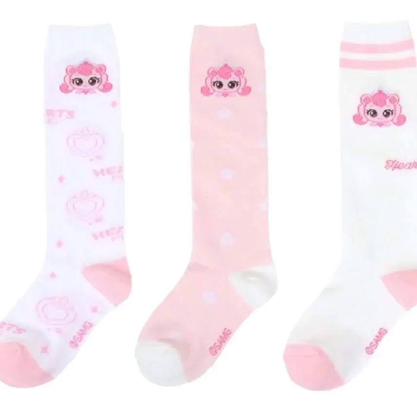 [BUNJANG] Tini Ping Kids Socks Set / [티니핑](11)니삭스 3족 세트(3호)