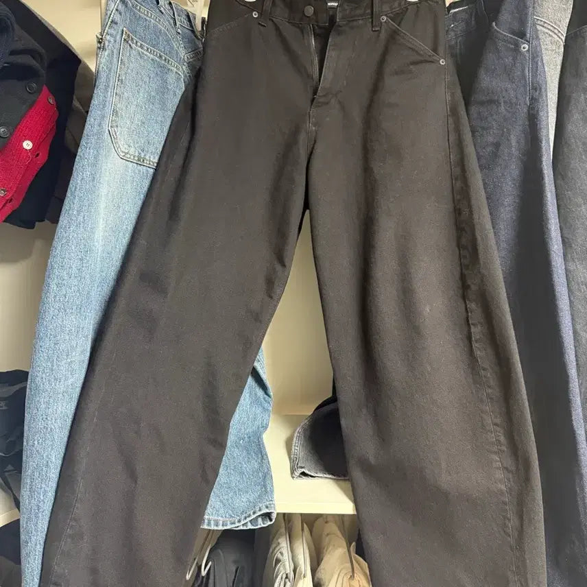 [BUNJANG] Hatching Room Wide Curve Jeans Size 2 / 해칭룸 와이드 커브진 2