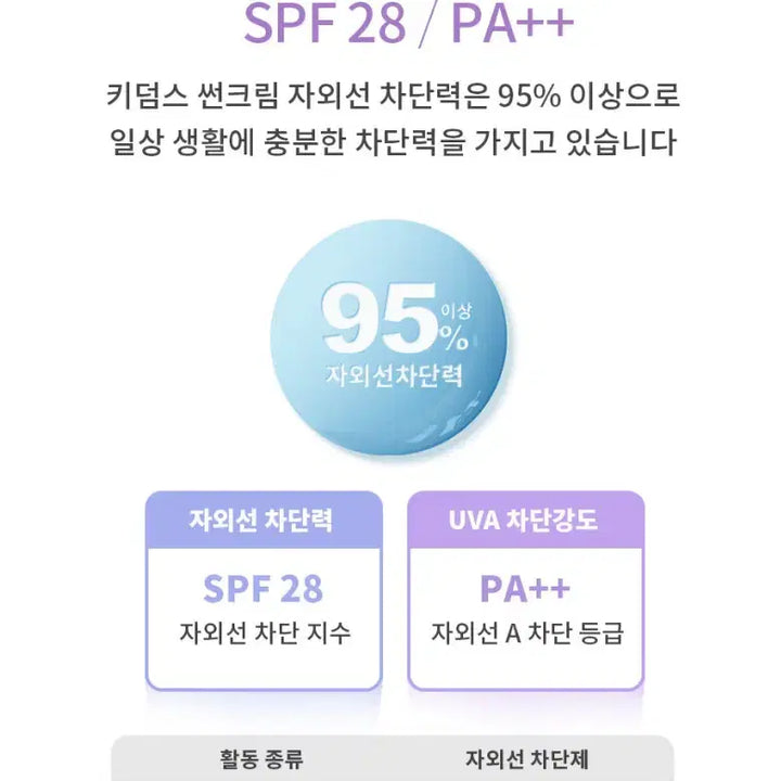 [BUNJANG] Kidms Organic Lavender Sunscreen 50ml / 키덤스 유기농 라벤더 선크림 50ml 아기 유아 키즈 미백, 자외선 차단