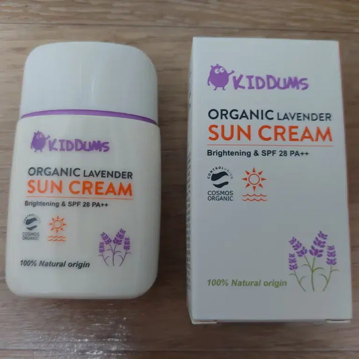 [BUNJANG] Kidms Organic Lavender Sunscreen 50ml / 키덤스 유기농 라벤더 선크림 50ml 아기 유아 키즈 미백, 자외선 차단