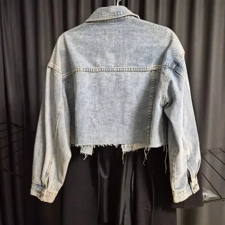 [BUNJANG] Cropped Denim Jacket / 크롭 청자켓 2개 일괄