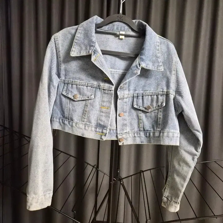 [BUNJANG] Cropped Denim Jacket / 크롭 청자켓 2개 일괄