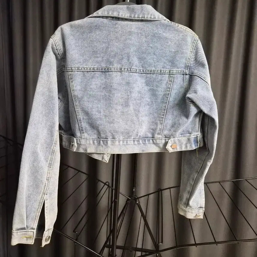 [BUNJANG] Cropped Denim Jacket / 크롭 청자켓 2개 일괄