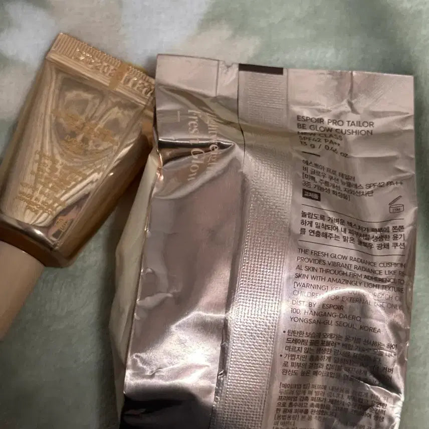 [BUNJANG] Espoir Be Glow New Class 21 Ivory Refill + Mini Foundation / (새상품) 에스쁘아 비글로우 뉴클래스 21 아이보리 리필+미니파데