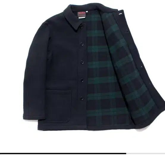 [BUNJANG] Vetra Navy Wool Work Jacket / 베트라 vetra 울 네이비 워크자켓