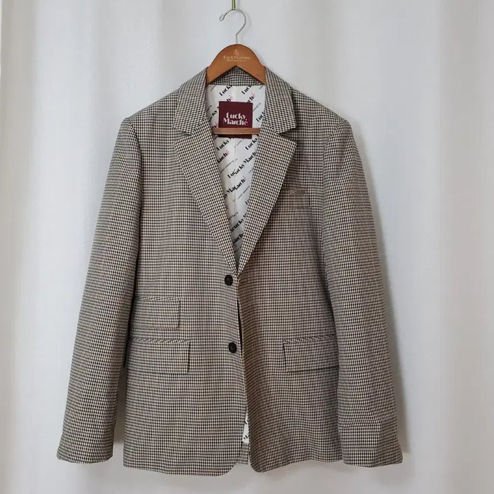 [BUNJANG] Lucky Marche Polo Check Shirt / 럭키마르쉐 공용M 새옷수준