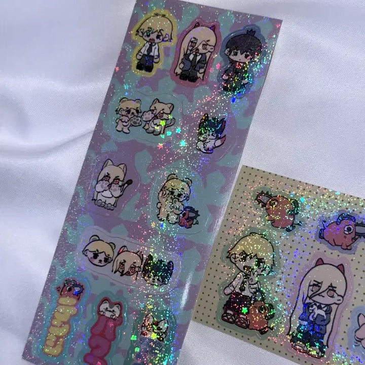 [BUNJANG] Chainsaw Man Sticker / 체인소맨 비공굿 스티커 프리쿠라 통판 스티커