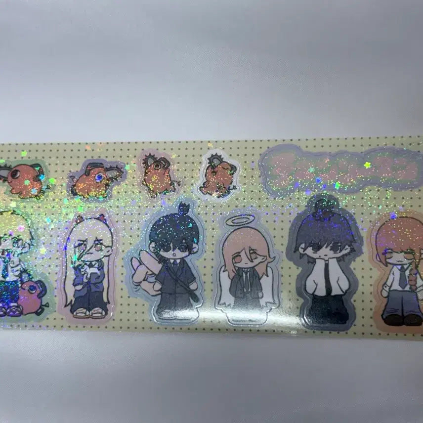 [BUNJANG] Chainsaw Man Sticker / 체인소맨 비공굿 스티커 프리쿠라 통판 스티커