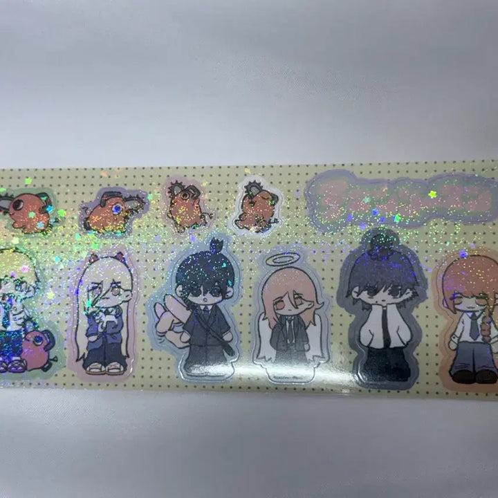 [BUNJANG] Chainsaw Man Sticker / 체인소맨 비공굿 스티커 프리쿠라 통판 스티커