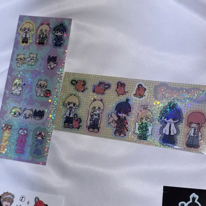 [BUNJANG] Chainsaw Man Sticker / 체인소맨 비공굿 스티커 프리쿠라 통판 스티커